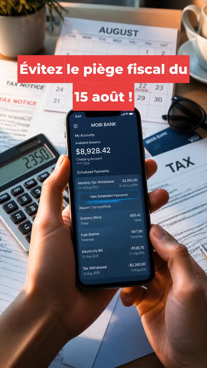 Évitez le piège fiscal du 15 août !