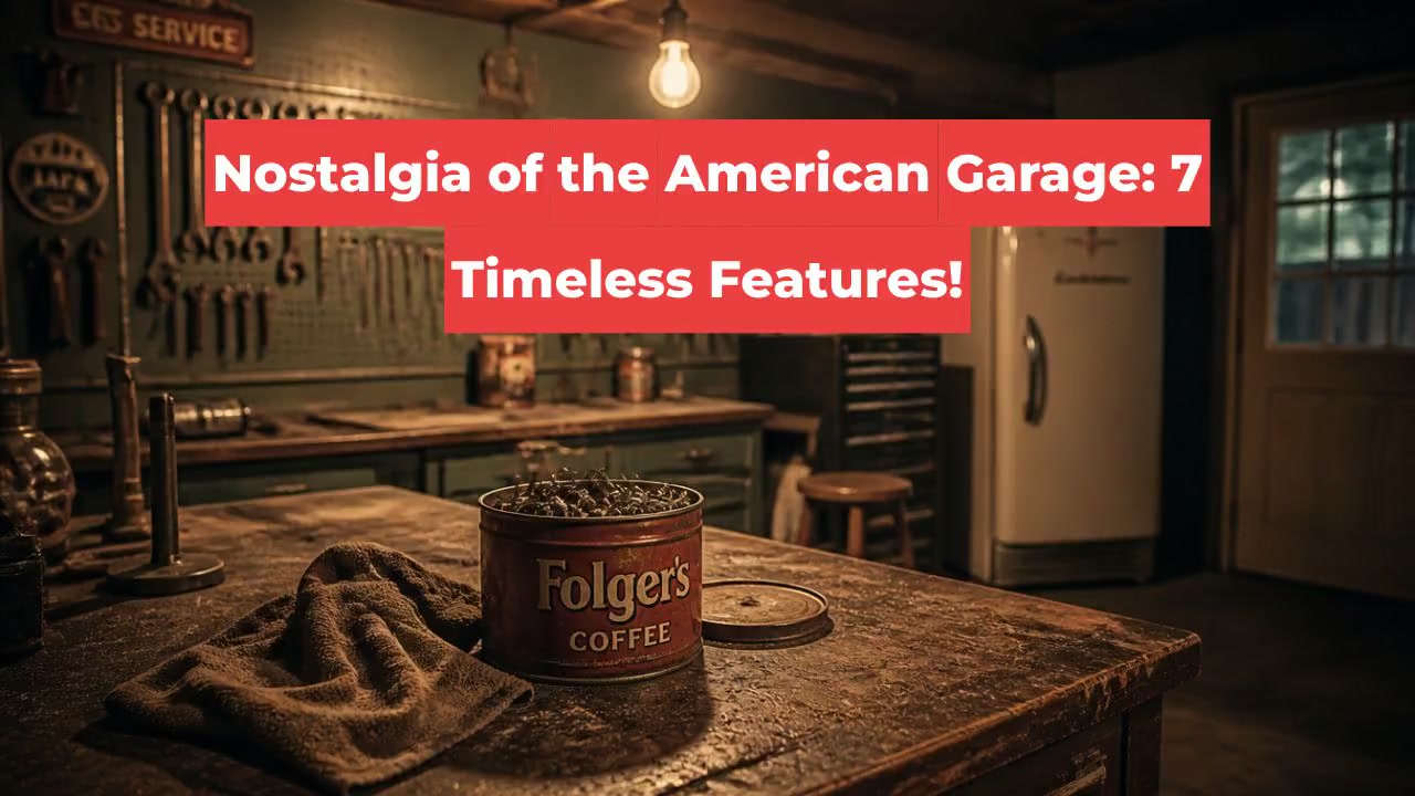 Nostalgia of the American Garage: 7 Timeless Features!