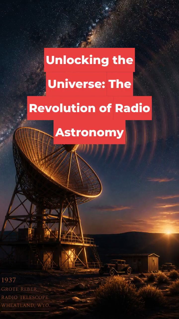 Unlocking the Universe: The Revolution of Radio Astronomy