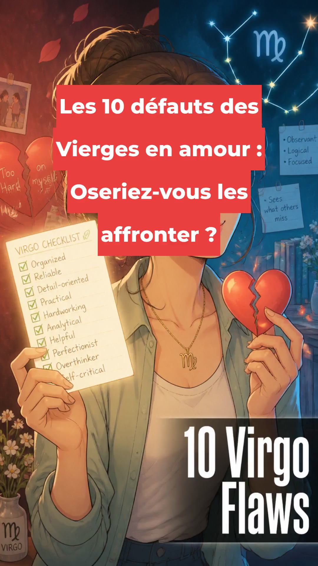 Les 10 défauts des Vierges en amour : Oseriez-vous les affronter ?