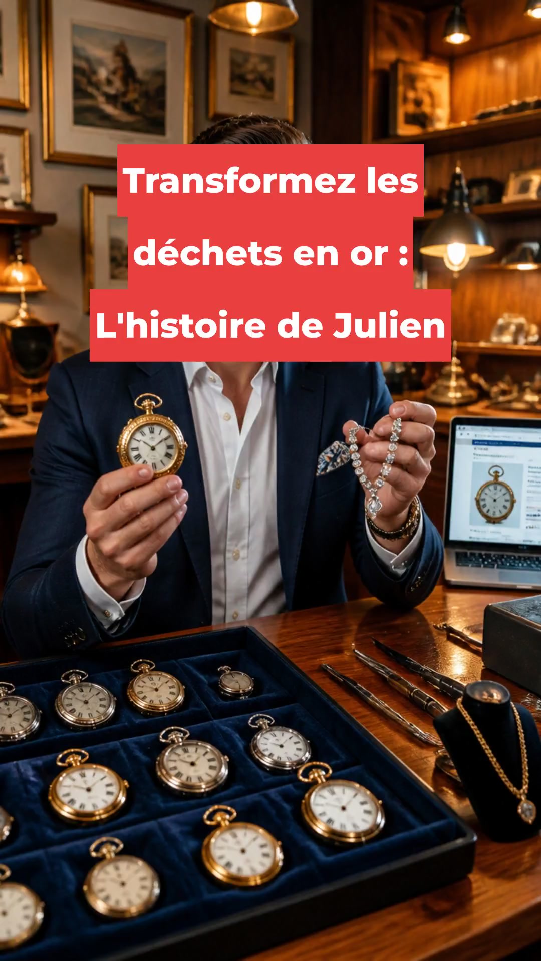 Transformez les déchets en or : L'histoire de Julien