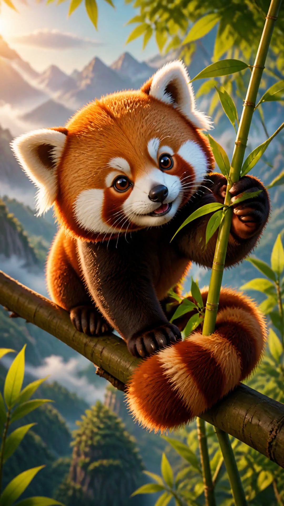 À la découverte du panda roux : un acrobate de l'Himalaya !