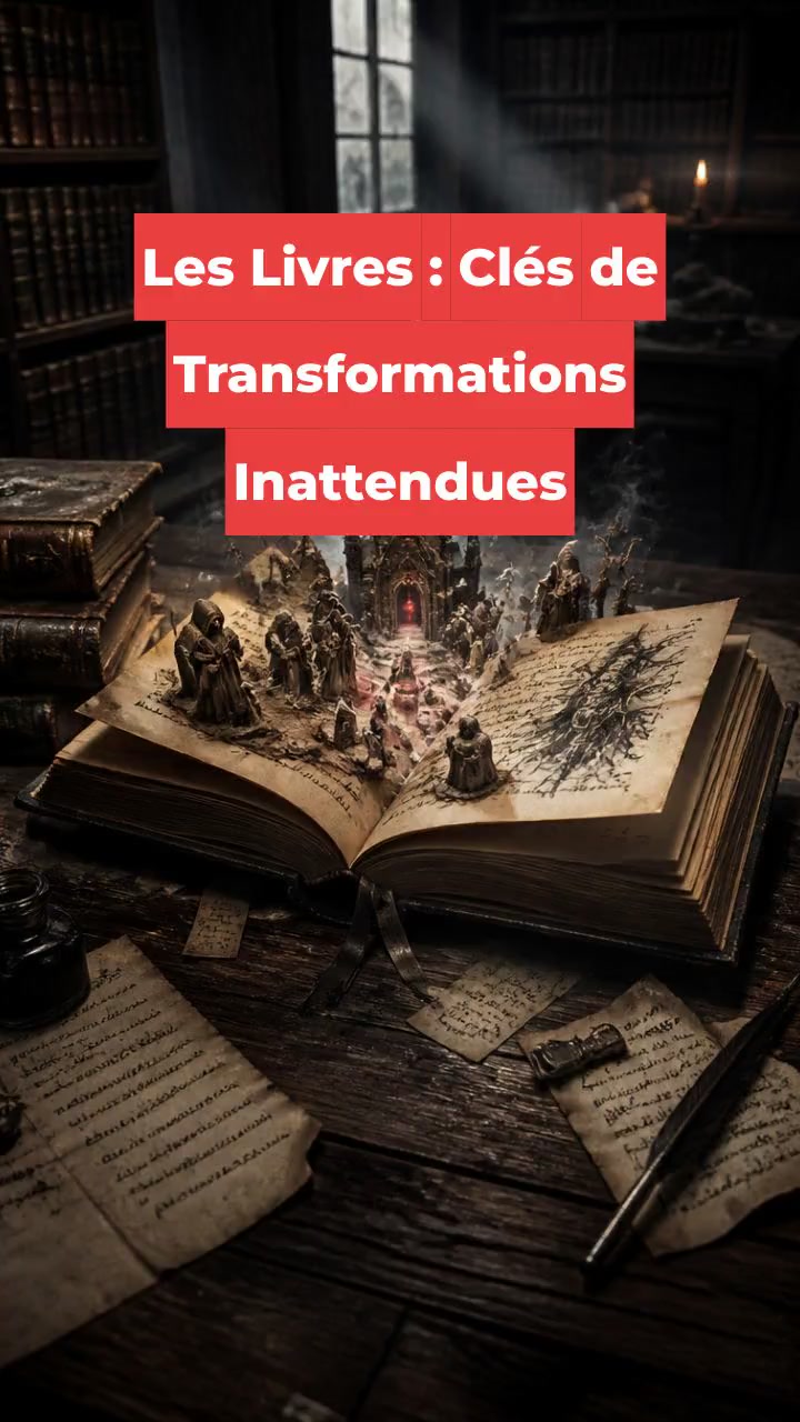 Les Livres : Clés de Transformations Inattendues