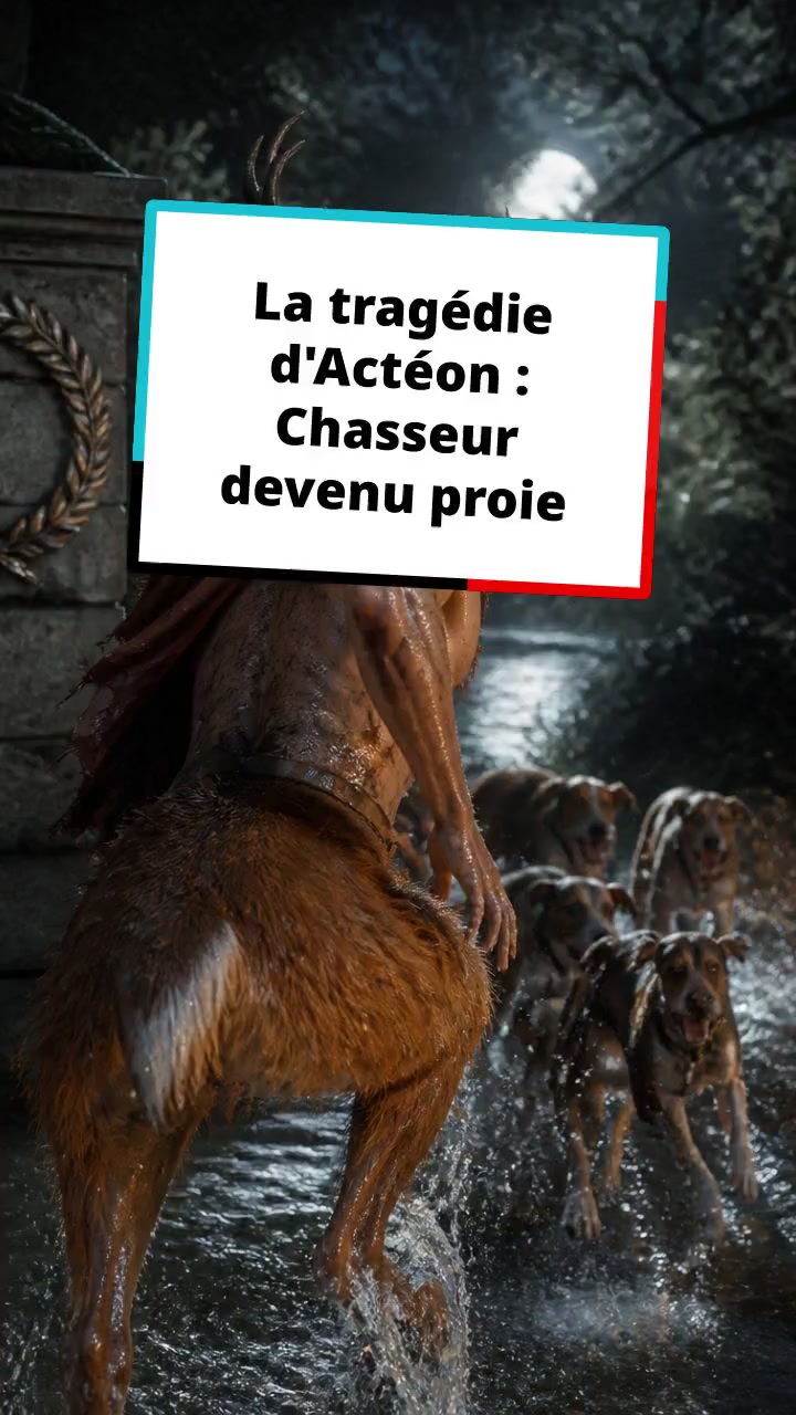 La tragédie d'Actéon : Chasseur devenu proie