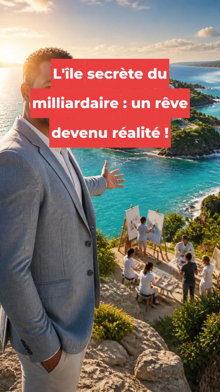L'île secrète du milliardaire : un rêve devenu réalité !