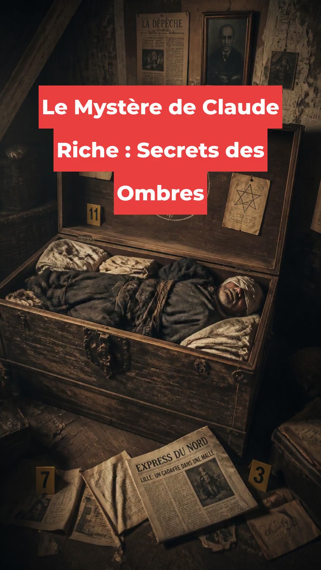 Le Mystère de Claude Riche : Secrets des Ombres