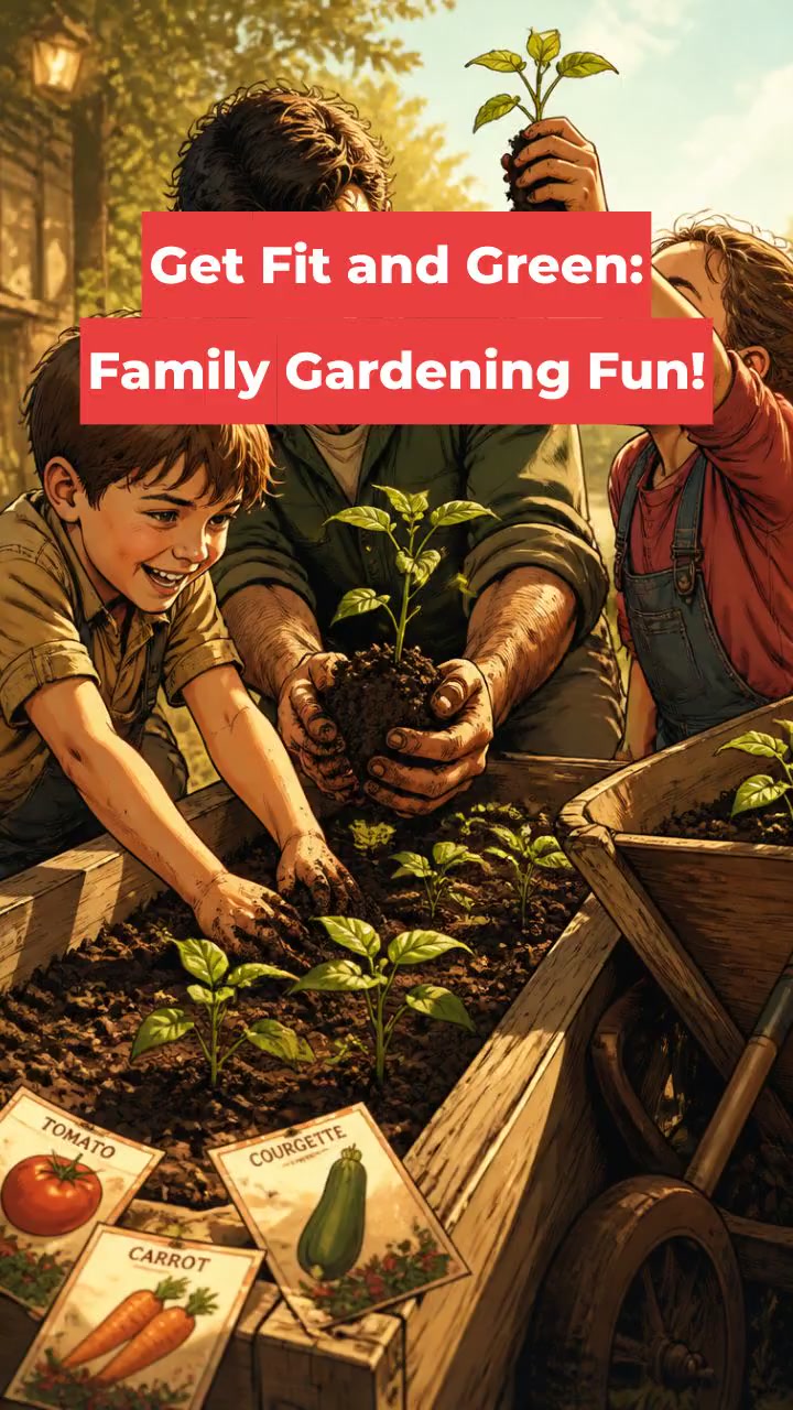 Get Fit and Green: Family Gardening Fun!