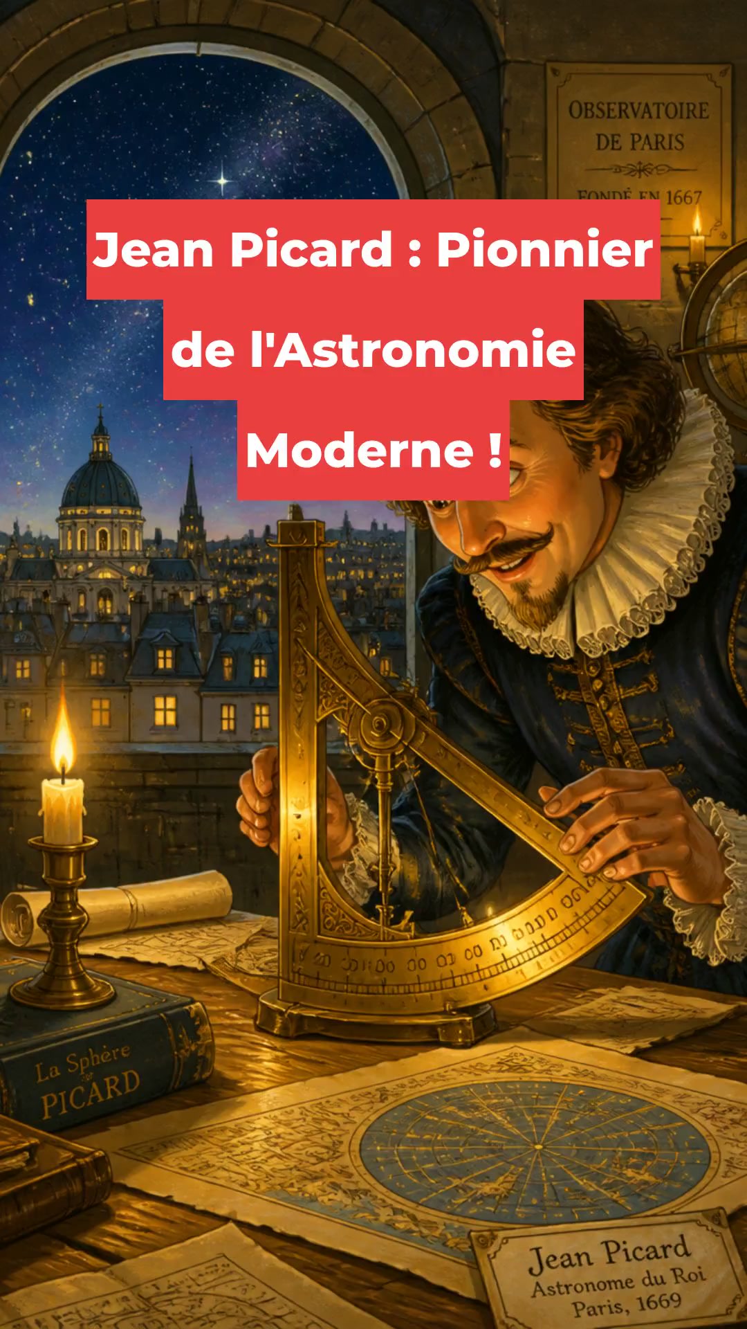 Jean Picard : Pionnier de l'Astronomie Moderne !