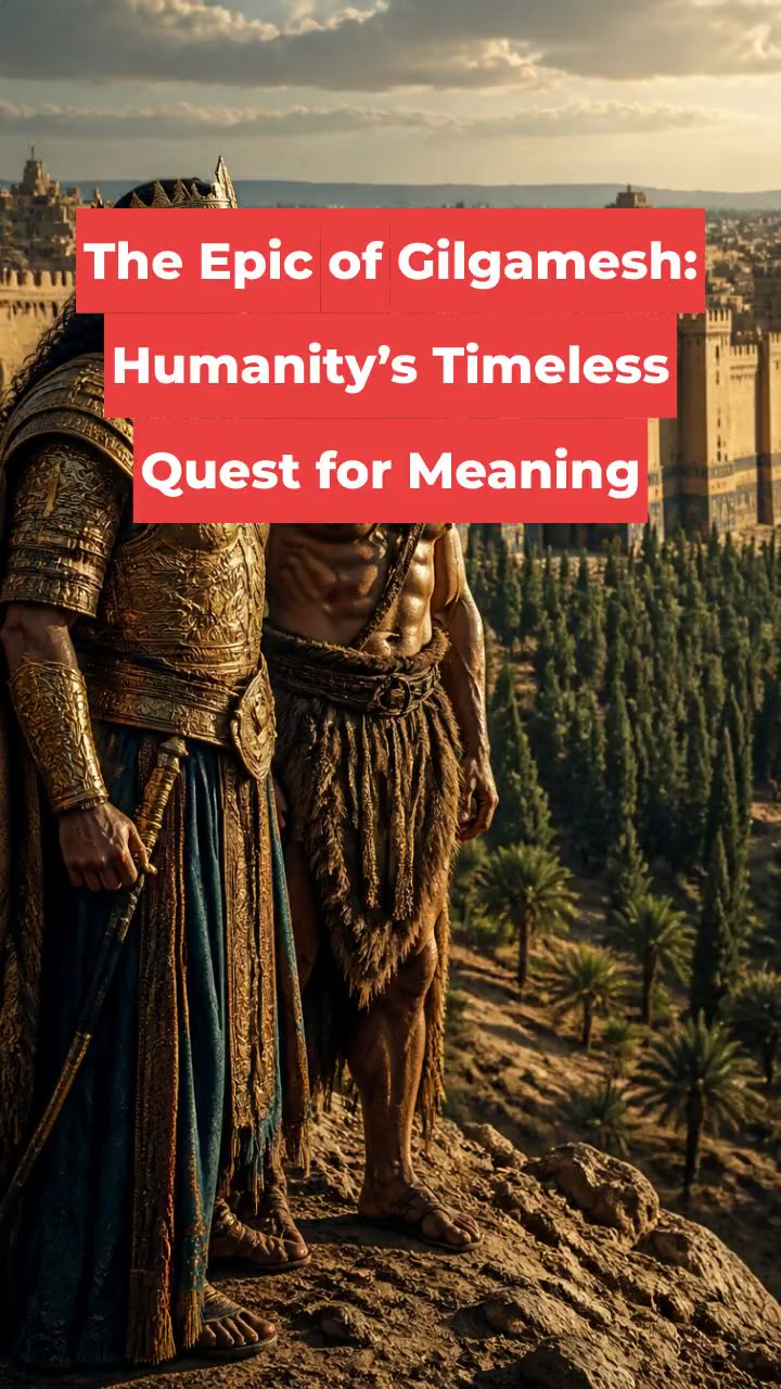 The Epic of Gilgamesh: Humanity’s Timeless Quest for Meaning