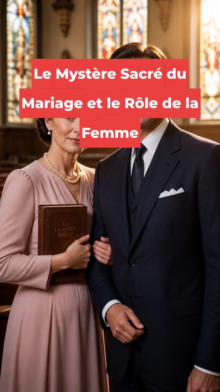 Le Mystère Sacré du Mariage et le Rôle de la Femme
