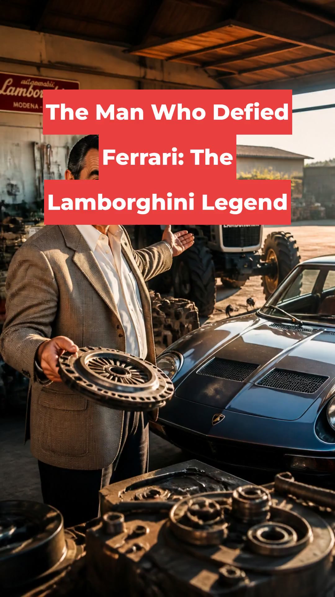 The Man Who Defied Ferrari: The Lamborghini Legend