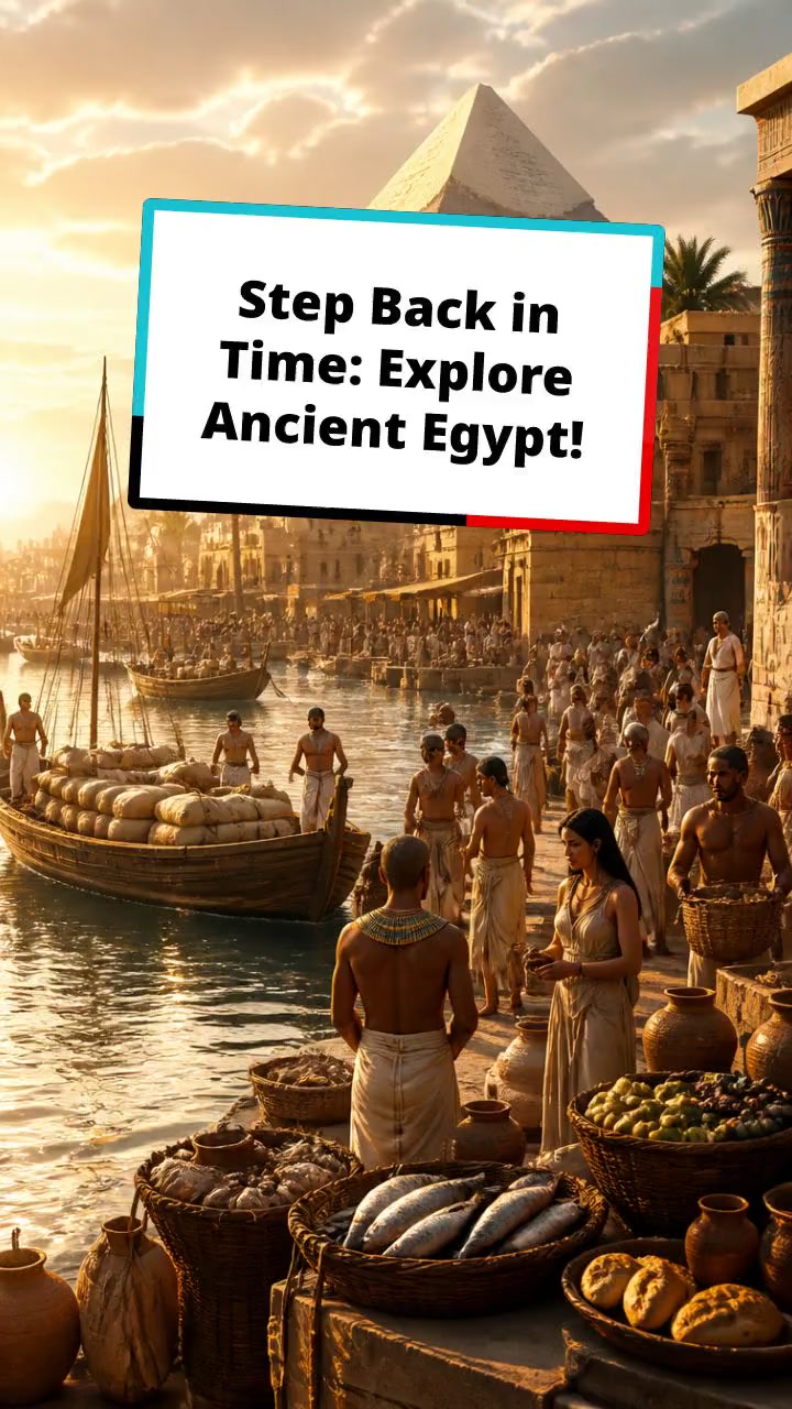 Step Back in Time: Explore Ancient Egypt!