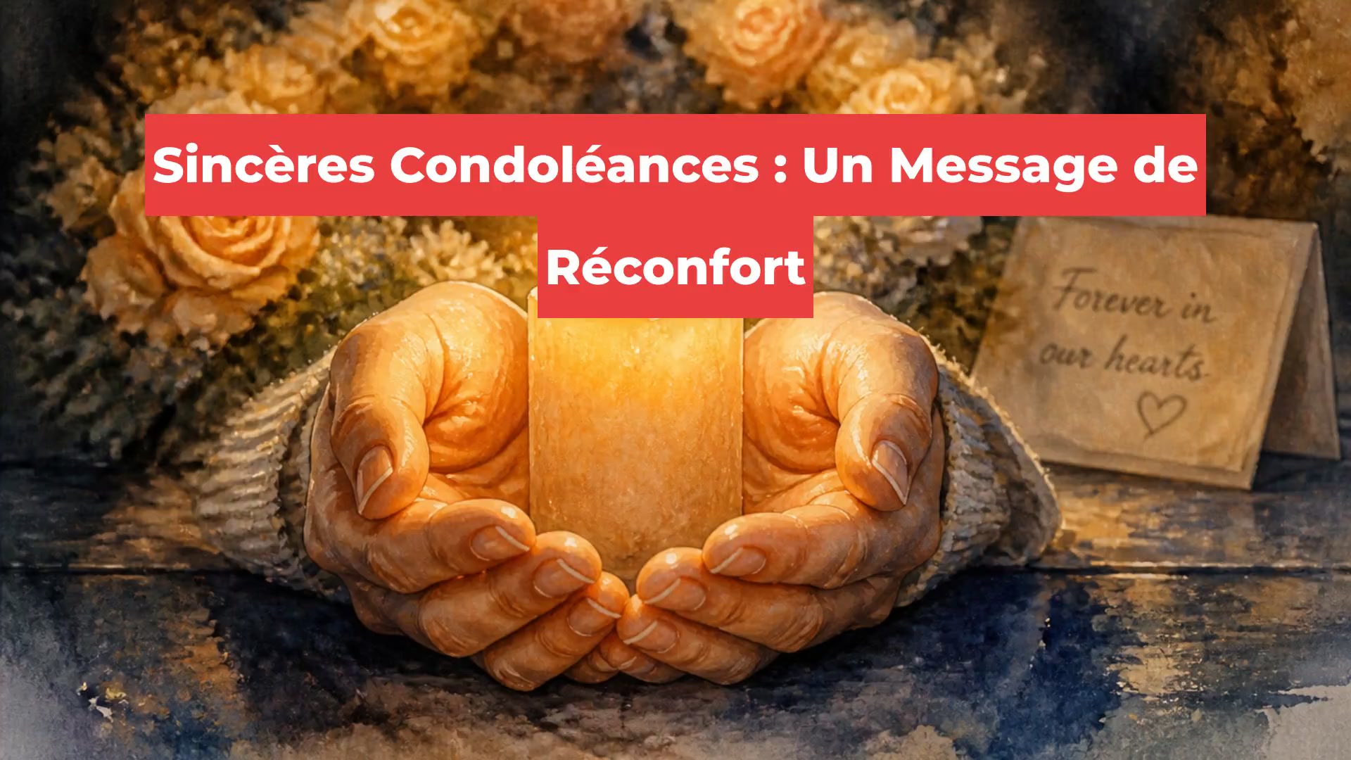 Sincères Condoléances : Un Message de Réconfort