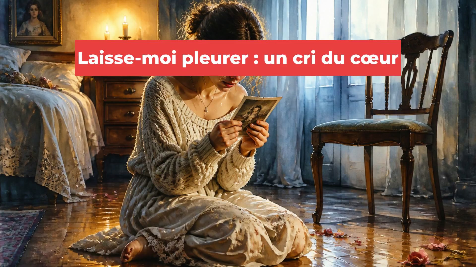 Laisse-moi pleurer : un cri du cœur
