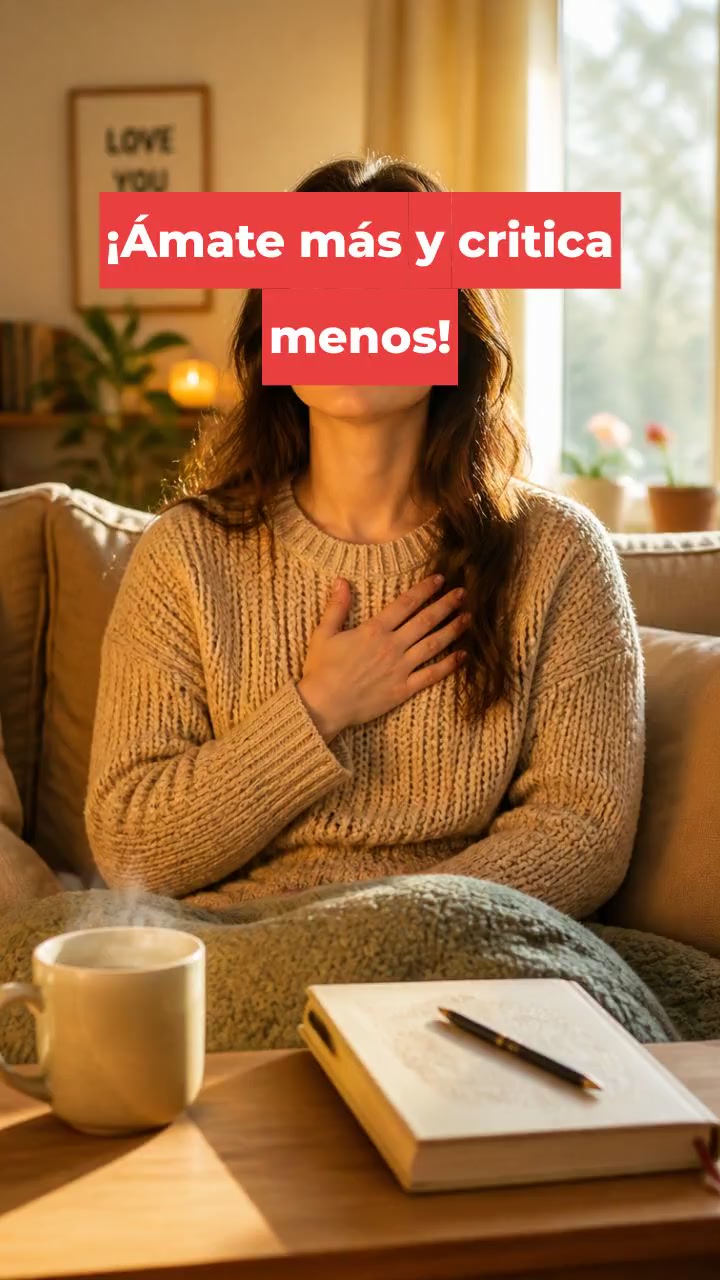 ¡Ámate más y critica menos!