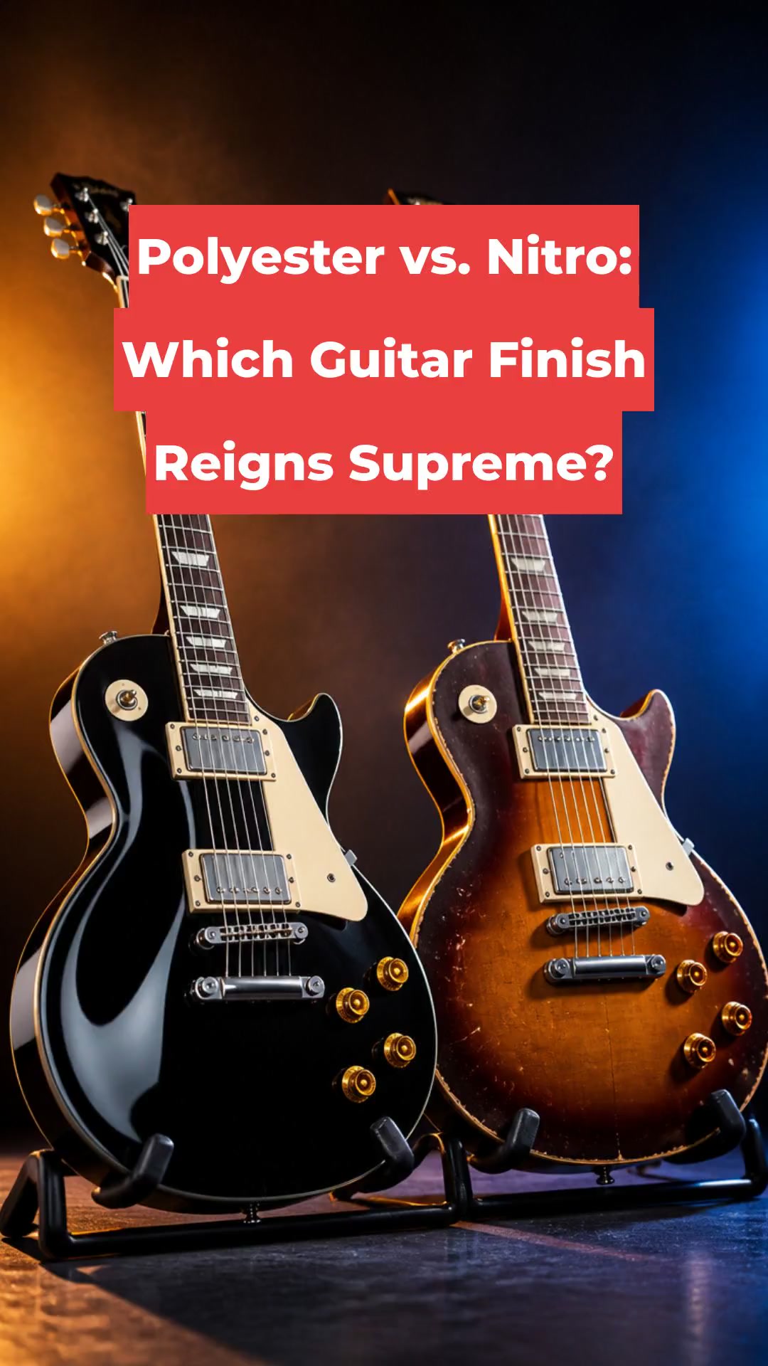 Polyester vs. Nitro: Which Guitar Finish Reigns Supreme?