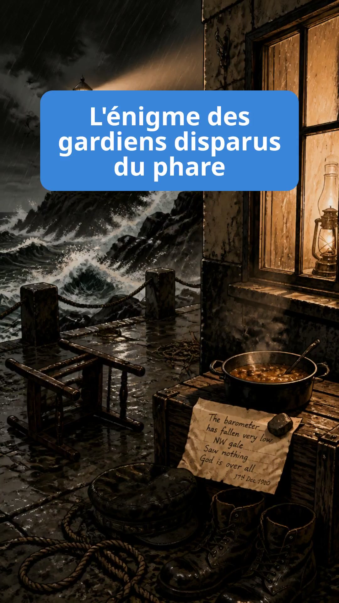 L'énigme des gardiens disparus du phare