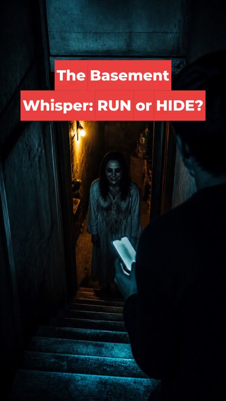 The Basement Whisper: RUN or HIDE?