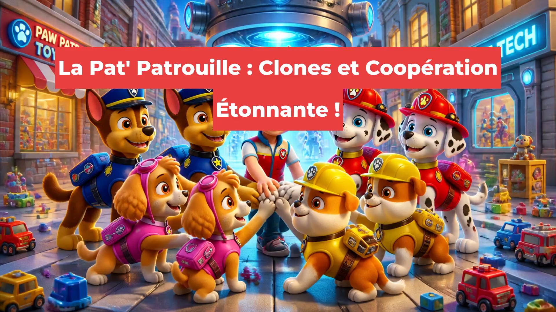 La Pat' Patrouille : Clones et Coopération Étonnante !