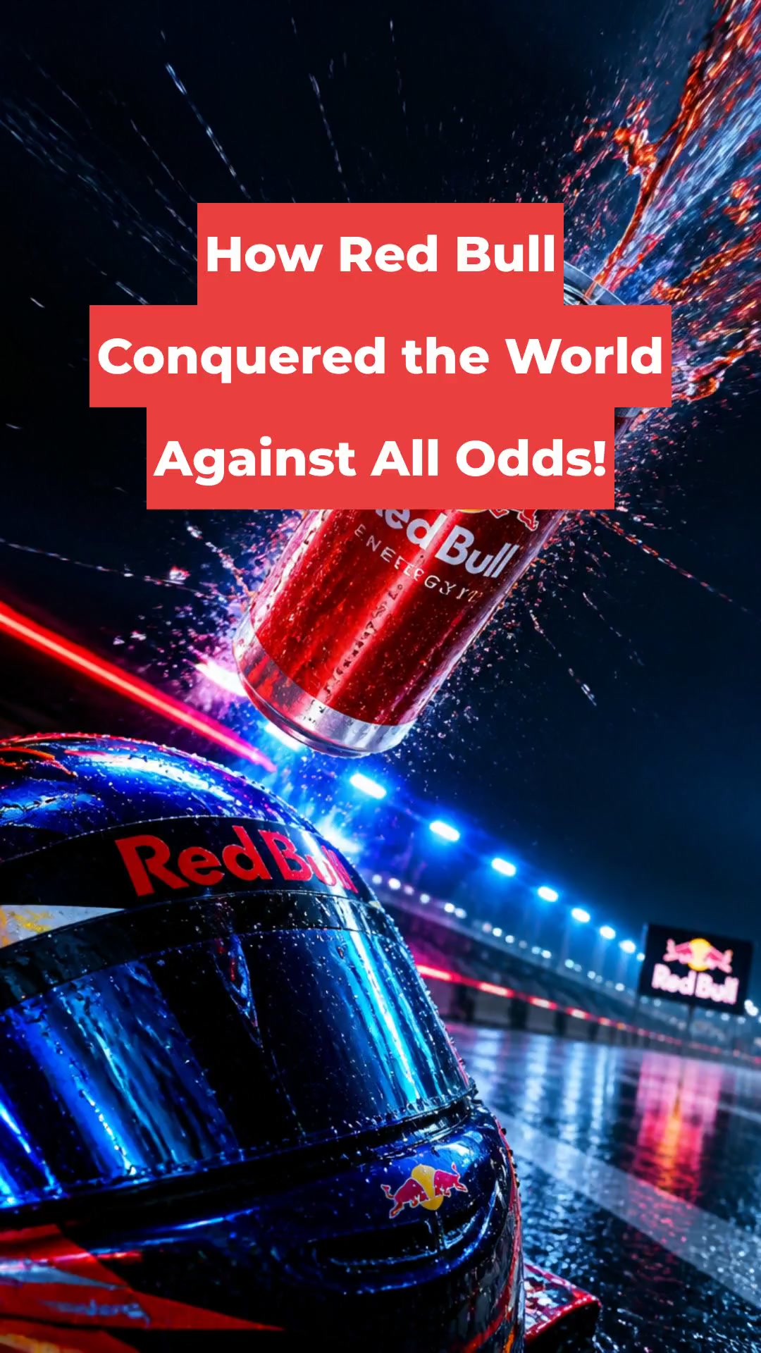How Red Bull Conquered the World Against All Odds!