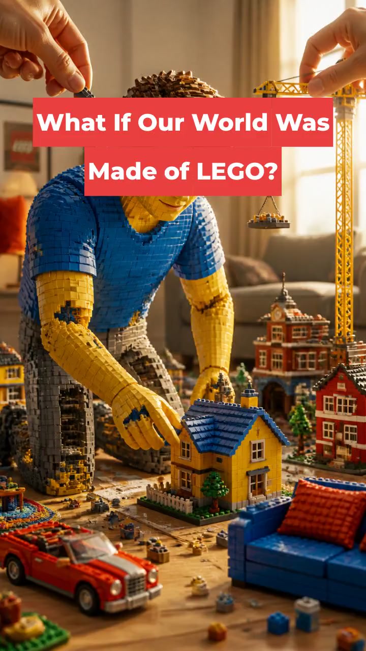 What If Our World Was Made of LEGO?