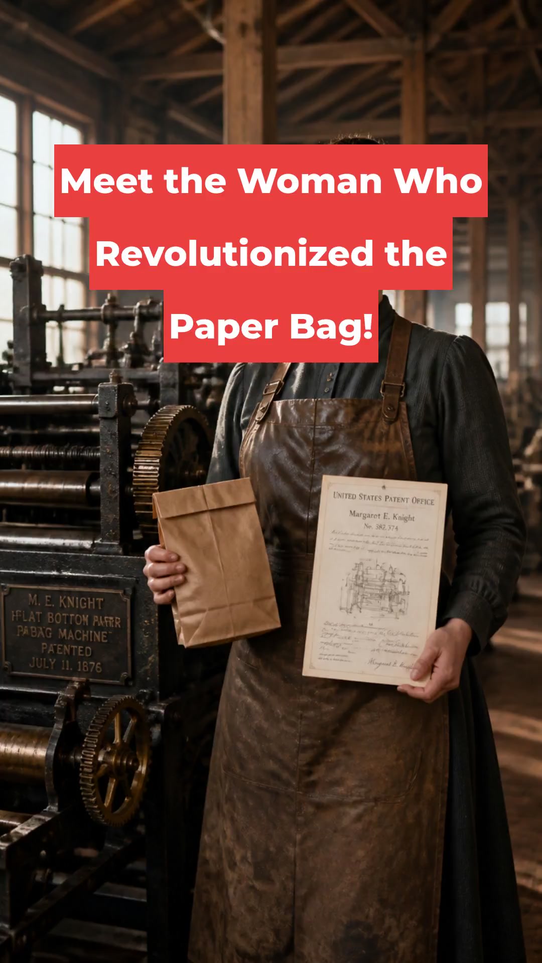 Meet the Woman Who Revolutionized the Paper Bag!