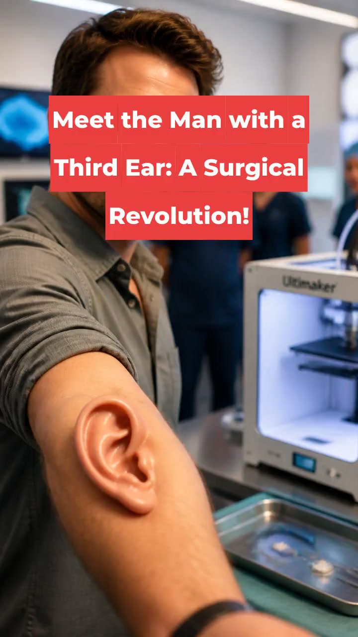 Meet the Man with a Third Ear: A Surgical Revolution!