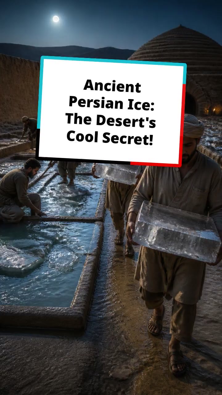 Ancient Persian Ice: The Desert's Cool Secret!