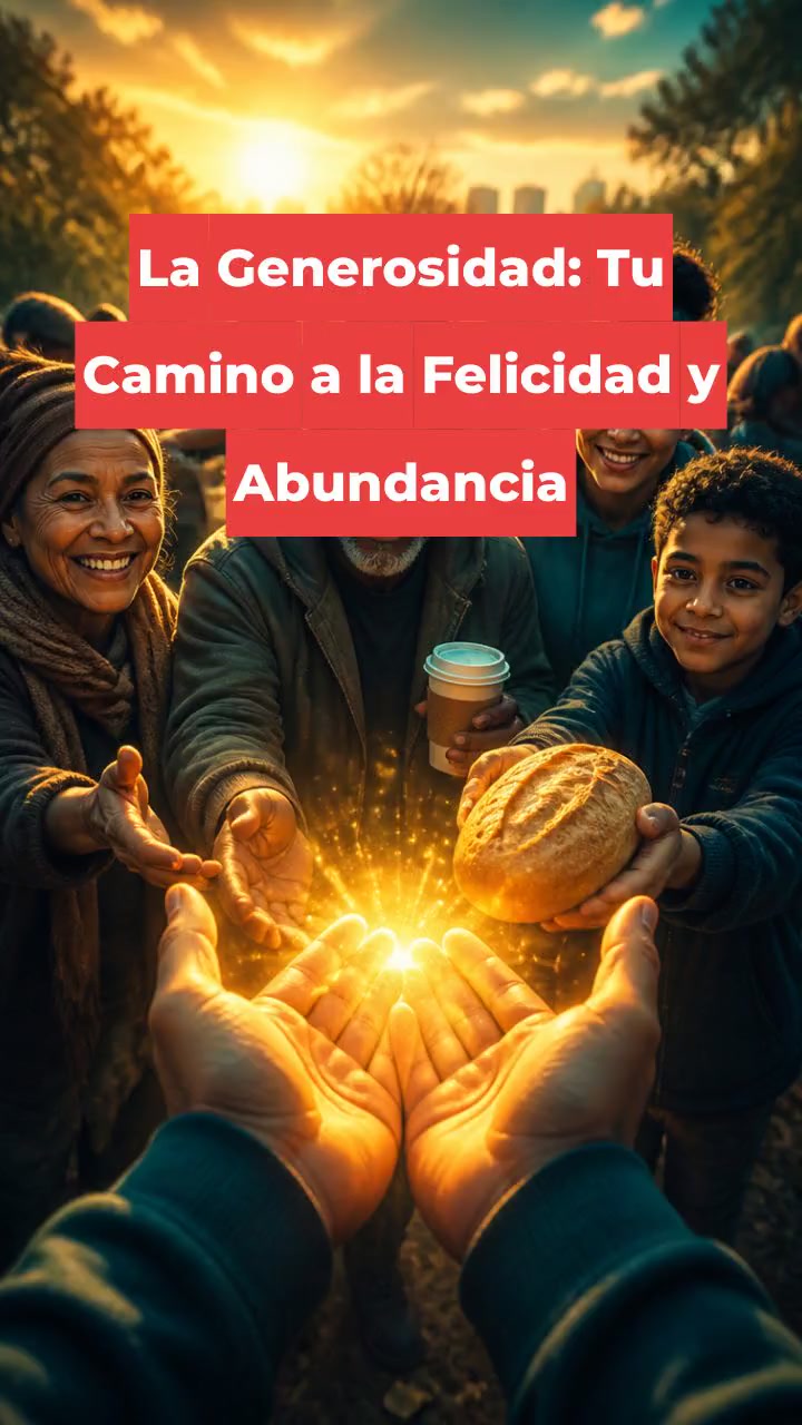 La Generosidad: Tu Camino a la Felicidad y Abundancia
