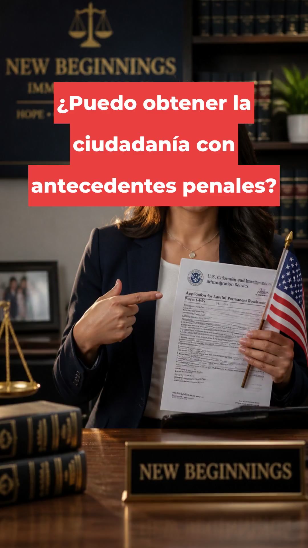 ¿Puedo obtener la ciudadanía con antecedentes penales?
