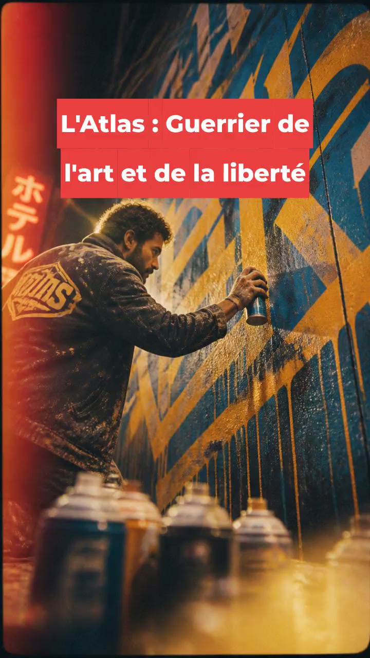 L'Atlas : Guerrier de l'art et de la liberté