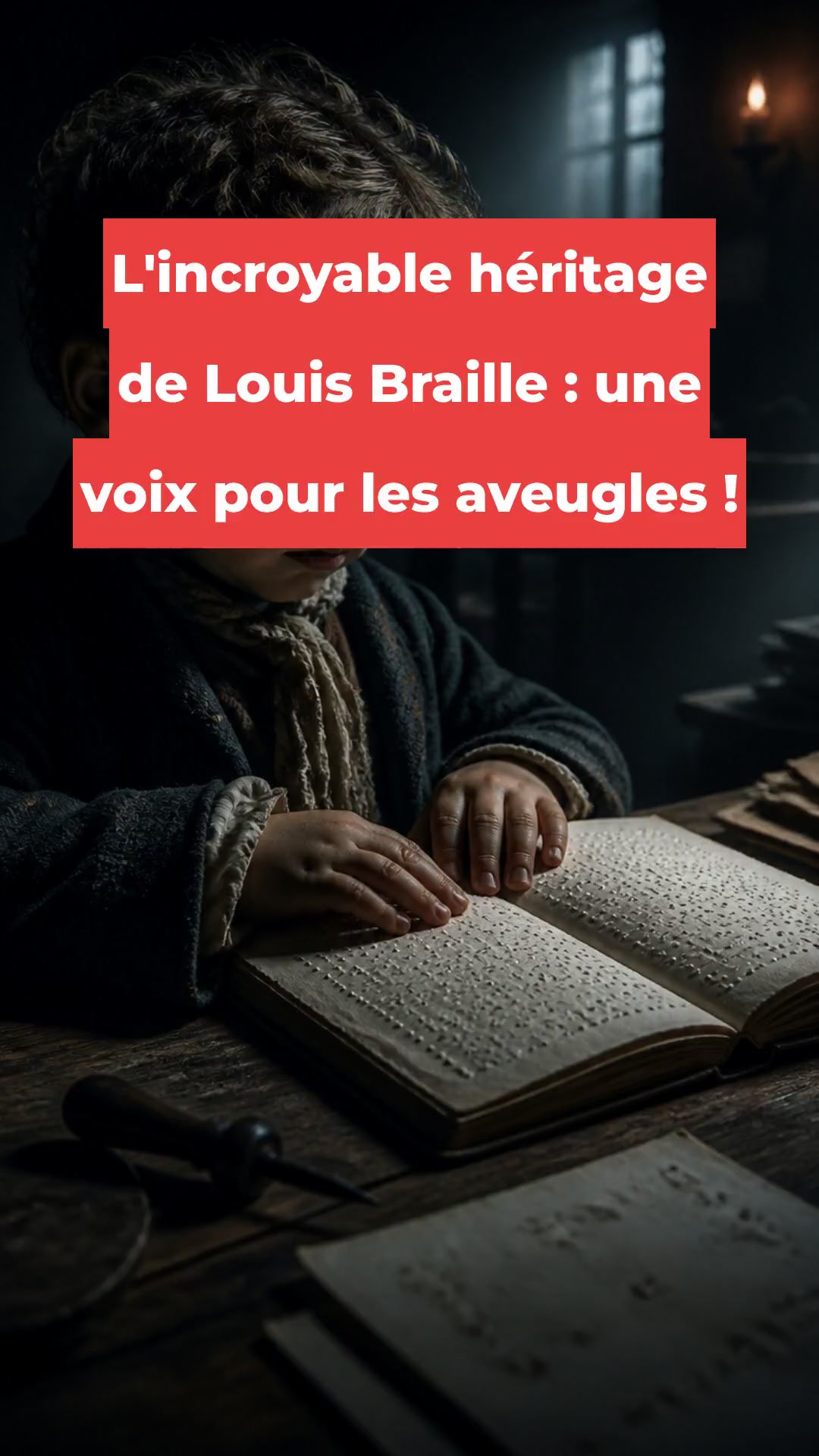 L'incroyable héritage de Louis Braille : une voix pour les aveugles !