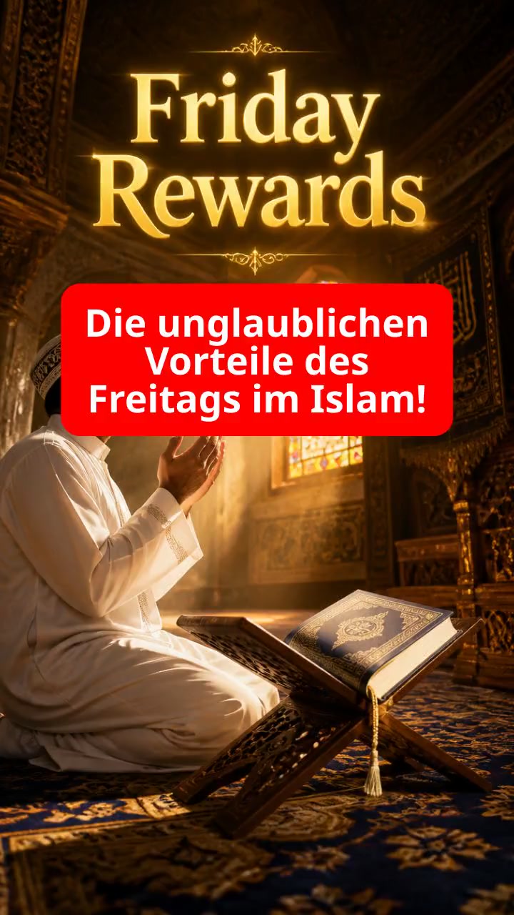 Die unglaublichen Vorteile des Freitags im Islam!