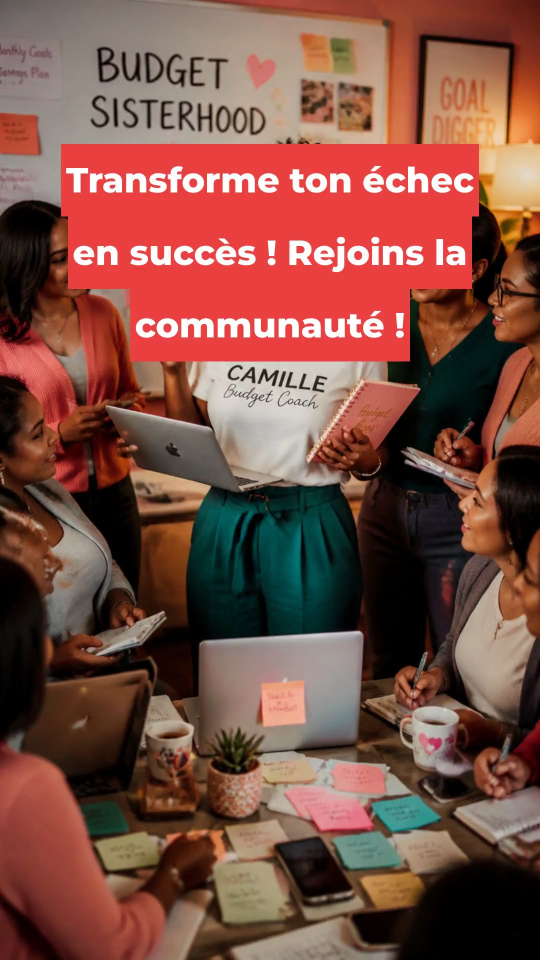 Transforme ton échec en succès ! Rejoins la communauté !