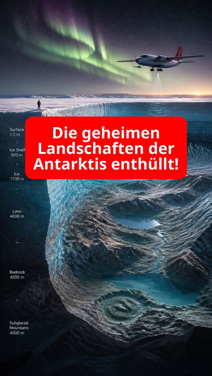 Die geheimen Landschaften der Antarktis enthüllt!