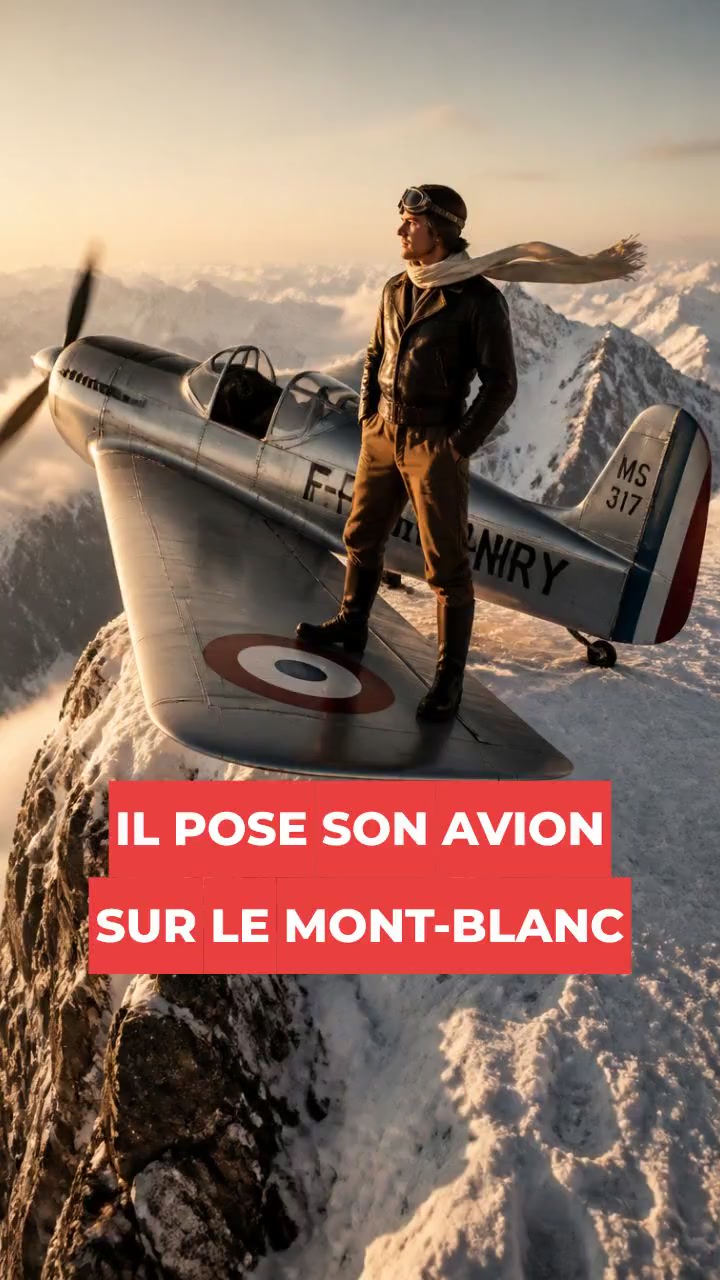 Un atterrissage fou au sommet du Mont-Blanc !