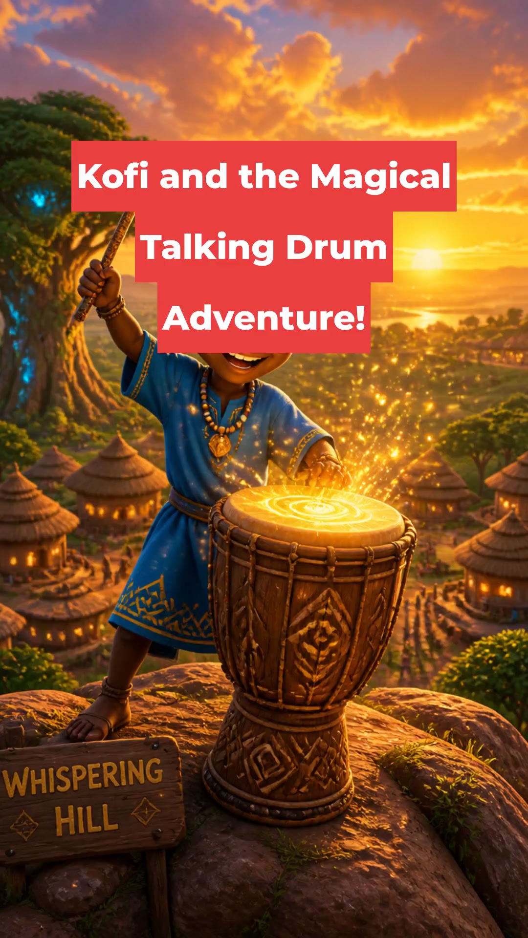 Kofi and the Magical Talking Drum Adventure!