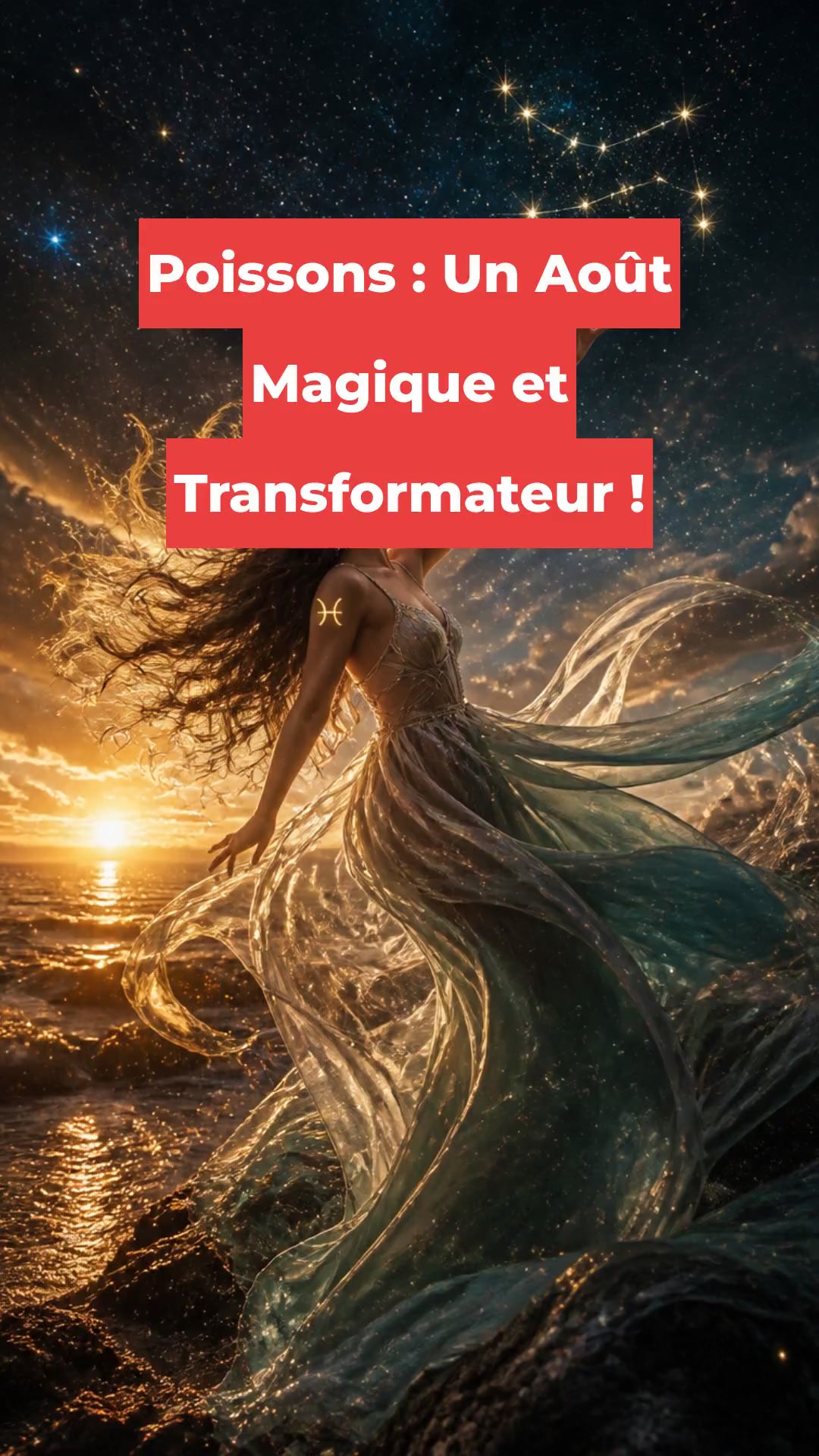 Poissons : Un Août Magique et Transformateur !