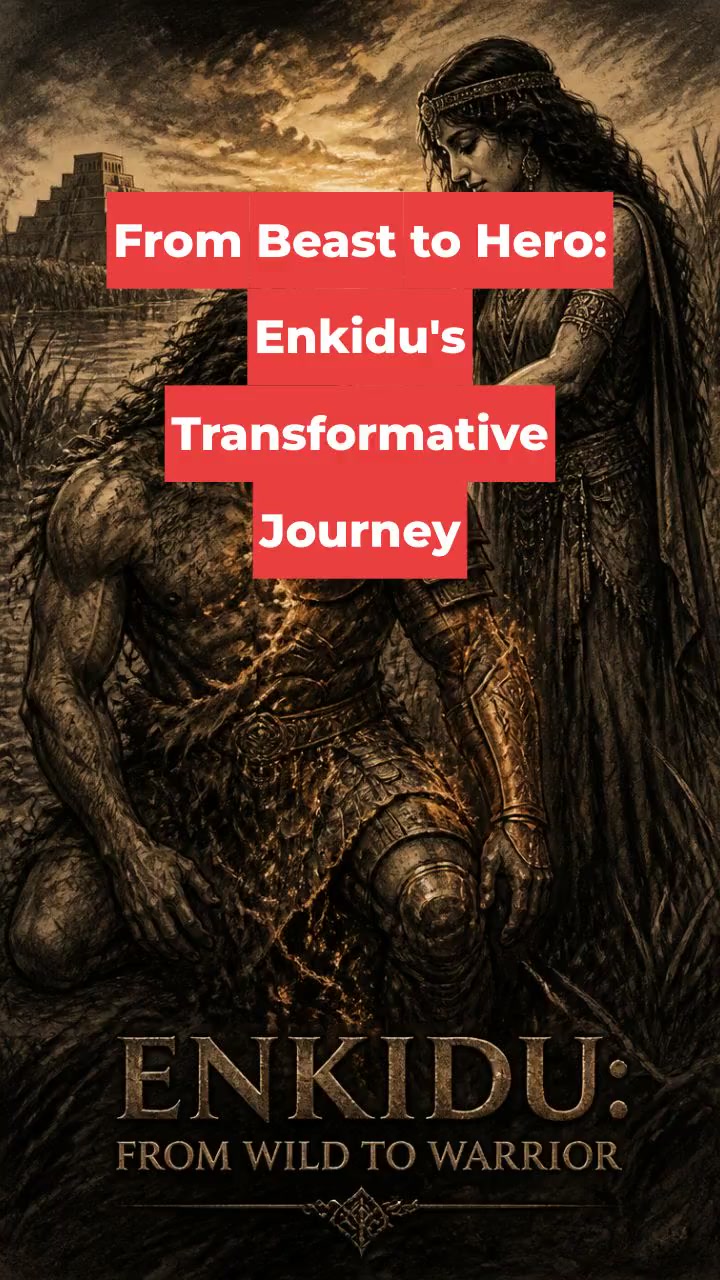 From Beast to Hero: Enkidu's Transformative Journey