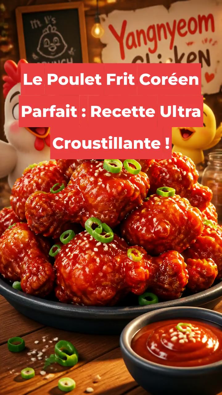 Le Poulet Frit Coréen Parfait : Recette Ultra Croustillante !