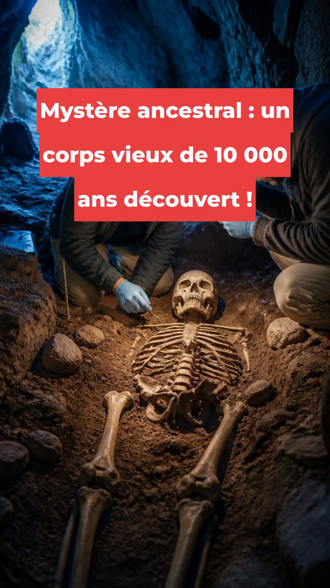 Mystère ancestral : un corps vieux de 10 000 ans découvert !