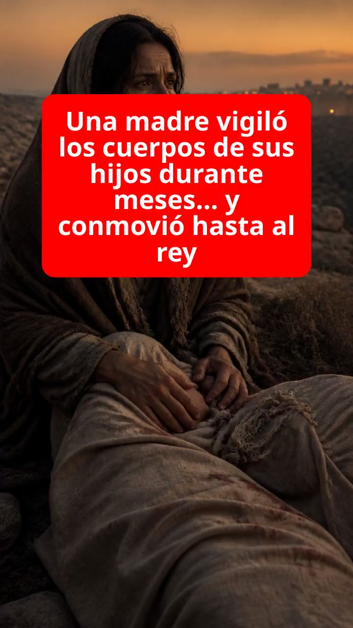 Una madre vigiló los cuerpos de sus hijos durante meses… y conmovió hasta al rey