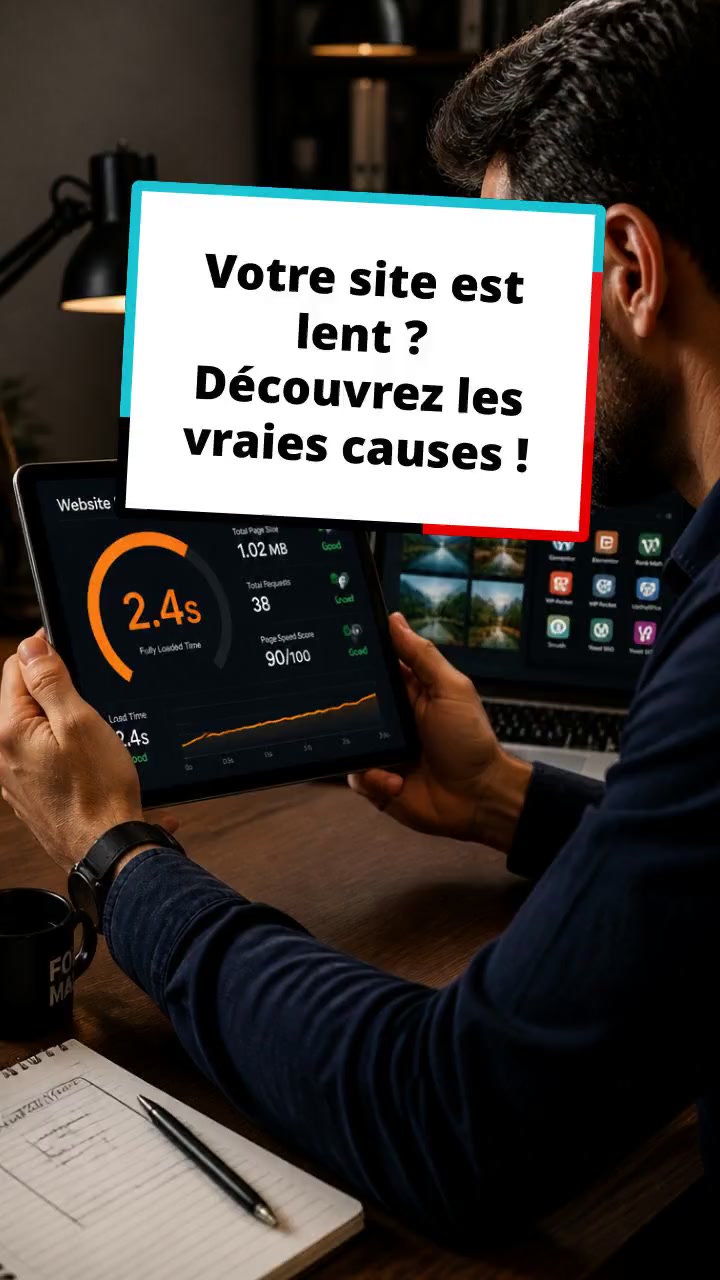 Votre site est lent ? Découvrez les vraies causes !