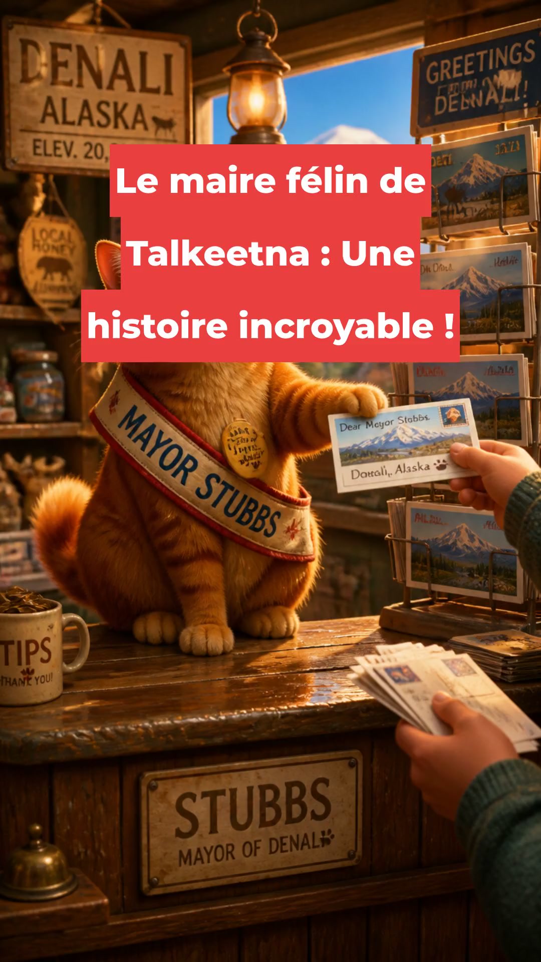 Le maire félin de Talkeetna : Une histoire incroyable !