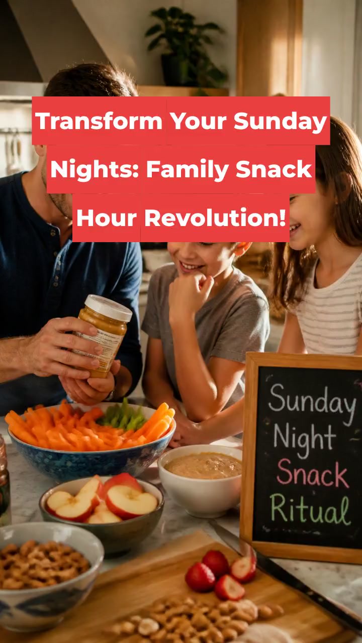 Transform Your Sunday Nights: Family Snack Hour Revolution!