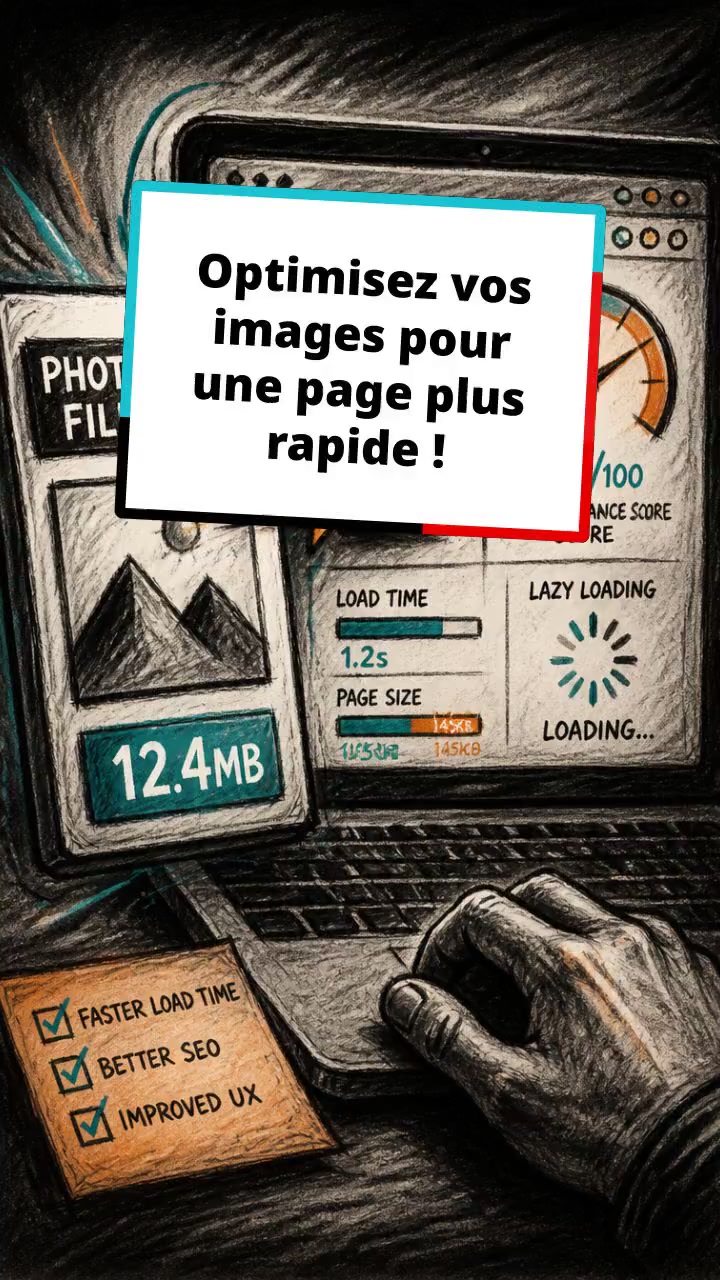 Optimisez vos images pour une page plus rapide !