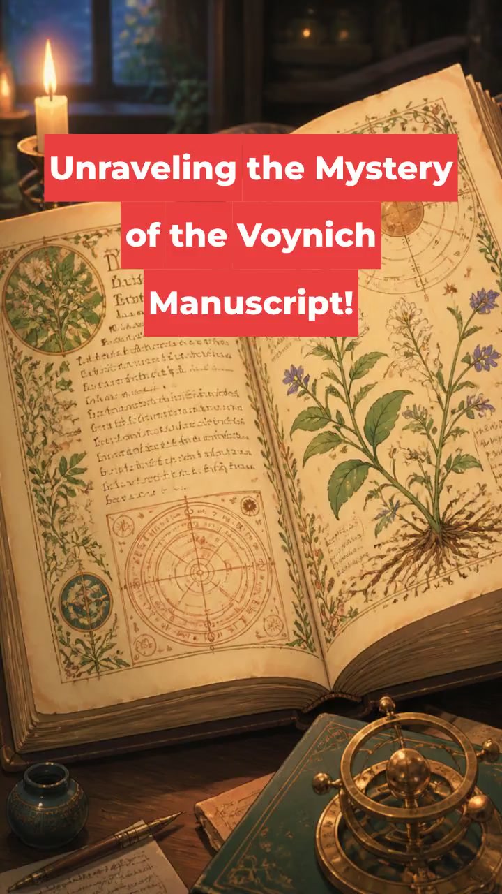 Unraveling the Mystery of the Voynich Manuscript!