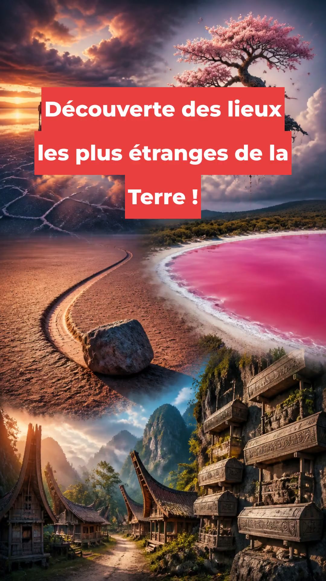 Découverte des lieux les plus étranges de la Terre !