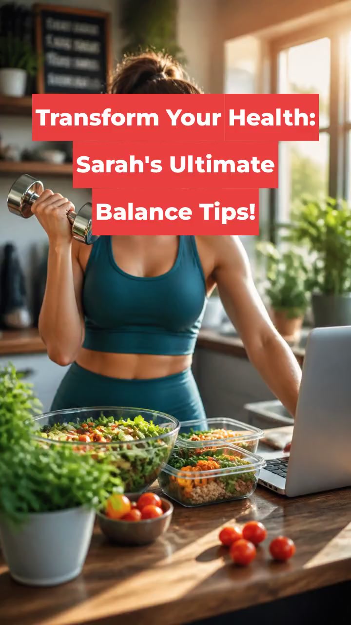Transform Your Health: Sarah's Ultimate Balance Tips!