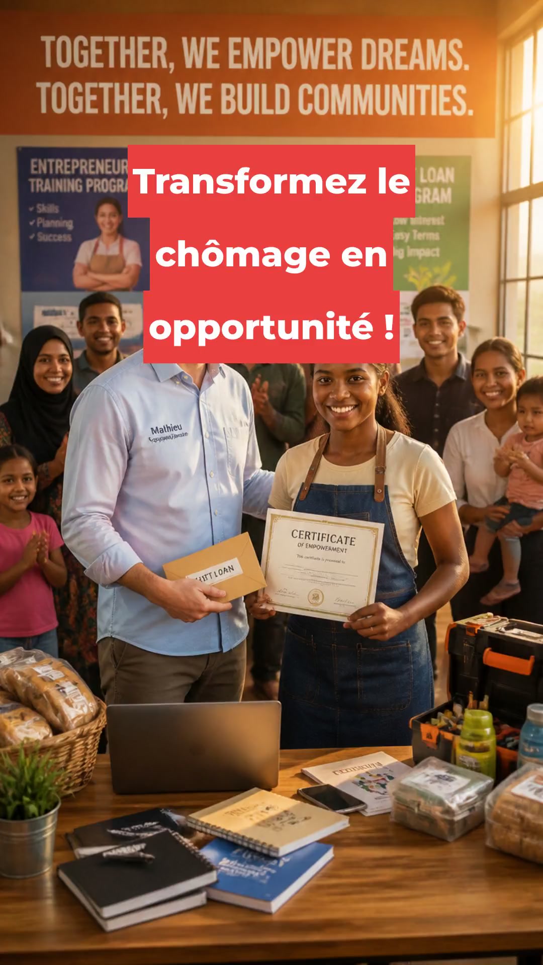 Transformez le chômage en opportunité !